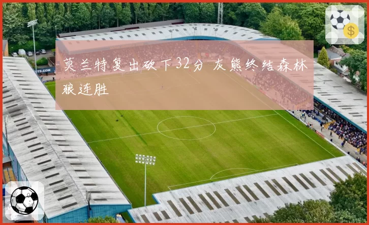 莫兰特复出砍下32分 灰熊终结森林狼连胜